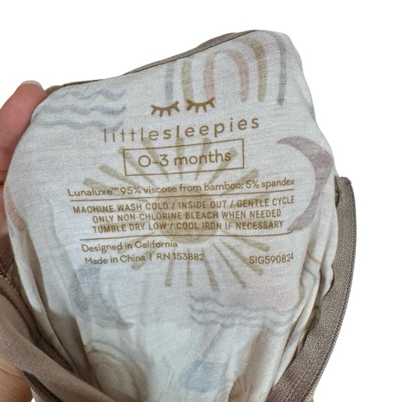 Little Sleepies Desert Sunrise Shorty Zippy Bamboo 0-3 months- Still Full Price - Picture 6 of 7